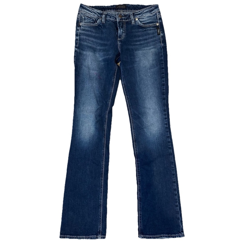 Silver Jeans Women’s Suki Slim Bootcut Jeans Size 26 - Picture 2 of 6